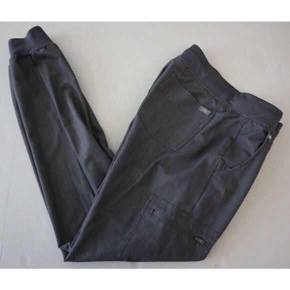 FIGS W18SW2005T Women's Sz S-Tall Gray Heather Zamora Jogger Scrub Bottoms - Picture 6 of 6